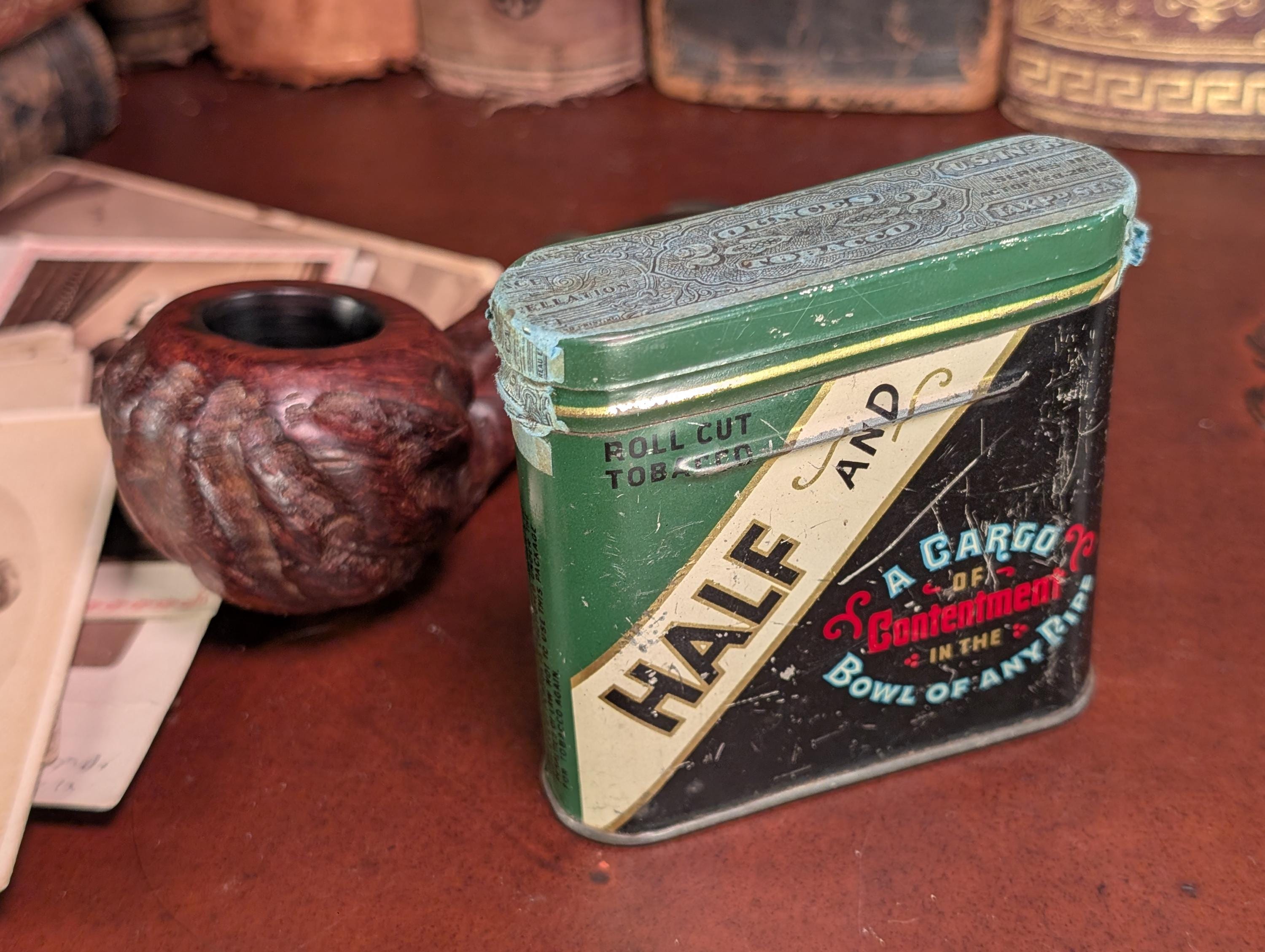 1930's tobacco tin - Etsy 日本
