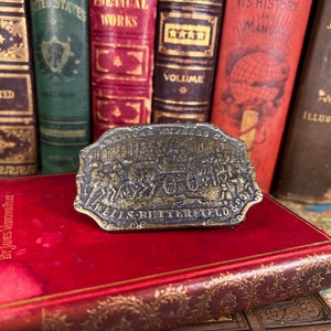 Vintage American Express Co. and Wells Butterfield Co. Belt Buckle