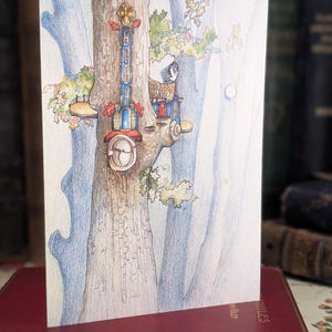 Carte vierge avec impression de « La meilleure chambre d'amis de Maple Laceleaf - Sighting near Nutter's Nob » par Ronda Johnson