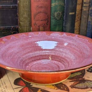 Hand-Glazed Artisan Made Ceramic Bowl by UV Keramik