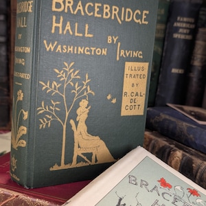Bracebridge Hall 1978 with Dust Jacket - Beautifully Illustrated Vintage Book