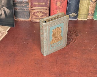 Vintage First National Bank of Eugene, Oregon "Book of Thrift" Coin Bank