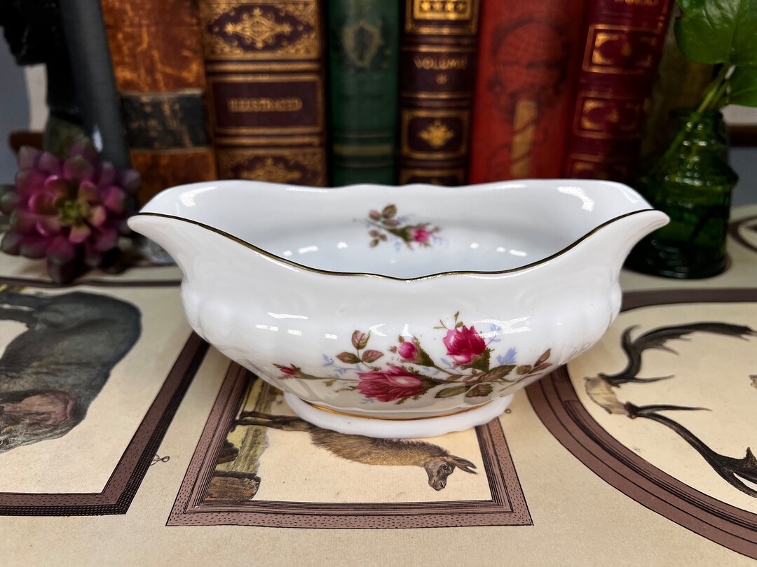 Royal Rose Fine China Japan Gravy Boat Etsy