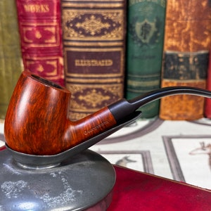 Georgetown Italy Bent Billiard Estate Tobacco Pipe