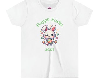 Hop into Easter Magic with Our Adorable Kids' Bunny Shirt!