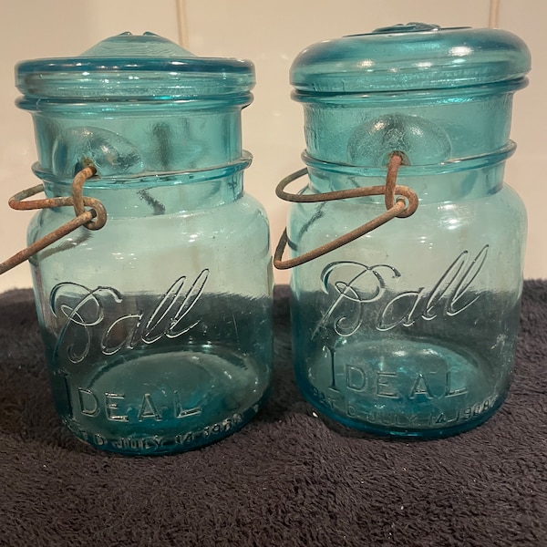 Ball Ideal Jar July 14 1908 Etsy