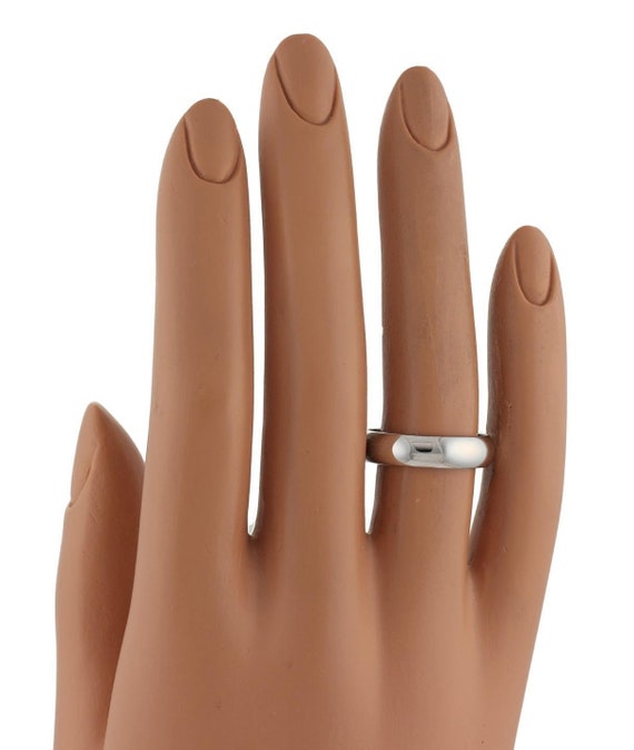 Cartier Platinum 5mm Classic Wide Dome '1895' Wedding Band Ring