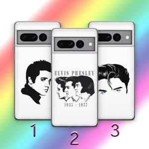 Elvis Presley K7 Handyhülle für Google Pixel 6 6A 7 7A 8 8A 9 9A Pro XL Modelle American Pop Rock Musik King Song Love Me Tender