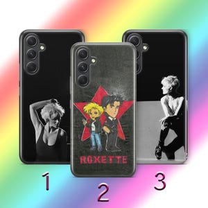 Roxette 2 Phone Case Cover For Samsung A13 A14 A15 A16 A25 A26 A33 A34 A35 A36 A53 A54 A55 A56 A72 A73 + More Modelss Swedish Pop Rock Duo