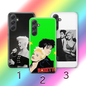 Roxette 8 Phone Case Cover For Samsung A13 A14 A15 A16 A25 A26 A33 A34 A35 A36 A53 A54 A55 A56 A72 A73 + More Modelss Swedish Pop Rock Duo