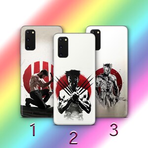 Custodia per telefono Wolverine 2 per Samsung Galaxy S20 S21 S22 S23 S24 FE S25 Plus Ultra, modello Supereroe americano X-Men Iron Claws Hugh Jackman