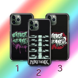 Pierce The Veil 1 Telefon Fall Abdeckung für Apple iPhone 11 12 13 14 15 16 PRO PLUS MiNI MAX Modelle American Rock Band Rock Musik Vic Fuentes