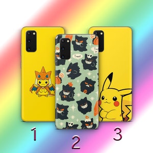 Pikachu 4 Phone Case Cover For Samsung Galaxy S20 S21 S22 S23 S24 FE S25 Plus Ultra Model Animation Character Japanese Cartoon Action Figure