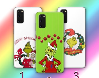 Grinch N4 Phone Case Cover For Samsung Galaxy S20 S21 S22 S23 S24 FE S25 Plus Ultra Models Green Mean One Elf Funny Guy Who Stole Christmas
