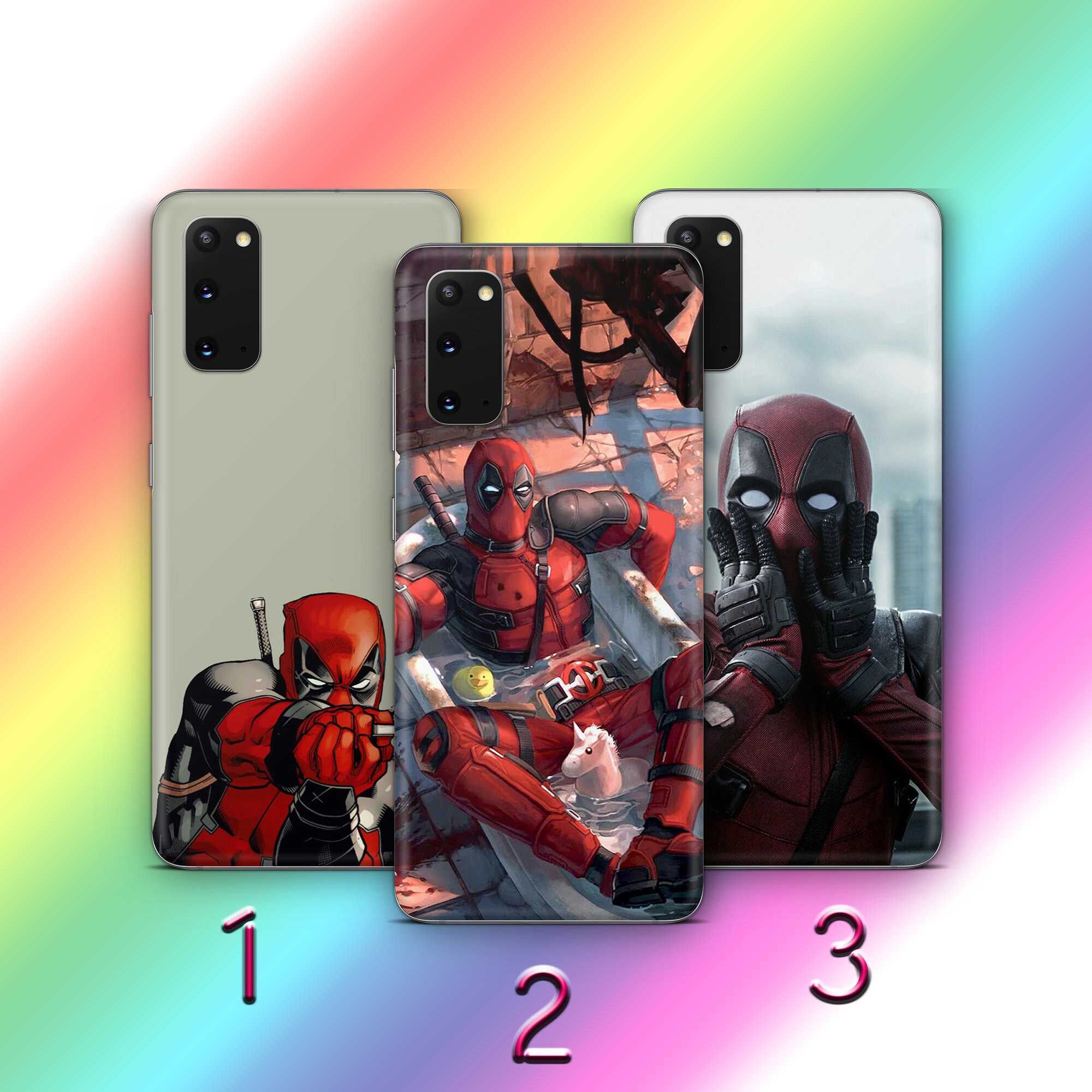 Deadpool 3 Phone Case Cover For Samsung Galaxy S20 S21 S22 S23 S24 FE S25 Plus Ultra Edges Super Hero Crazy New Mutants Character Funny Guy