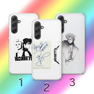Roxette 4 Phone Case Cover For Samsung A13 A14 A15 A16 A25 A26 A33 A34 A35 A36 A53 A54 A55 A56 A72 A73 + More Modelss Swedish Pop Rock Duo
