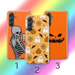 Halloween 5 Phone Case Cover For Samsung A13 A14 A15 A16 A25 A26 A33 A34 A35 A36 A53 A54 A55 A56 A72 A73 + More Models Spooky Trick Or Treat