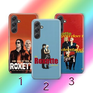 Roxette 5 Phone Case Cover For Samsung A13 A14 A15 A16 A25 A26 A33 A34 A35 A36 A53 A54 A55 A56 A72 A73 + More Modelss Swedish Pop Rock Duo