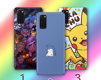 Pikachu 2 Phone Case Cover For Samsung Galaxy S20 S21 S22 S23 S24 FE S25 Plus Ultra Model Animation Character Japanese Cartoon Action Figure