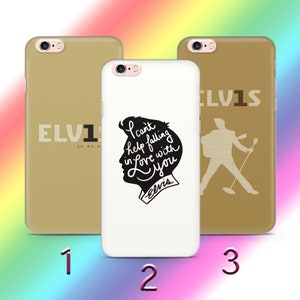 Elvis Presley K1 Phone Case Cover For Apple iPhone 5 SE 2020 2022 6 7 8 X Xs XR MaX PLuS Models American Pop Rock Music King Love Me Tender