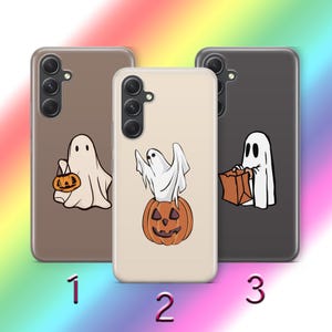 Halloween 7 Phone Case Cover For Samsung A13 A14 A15 A16 A25 A26 A33 A34 A35 A36 A53 A54 A55 A56 A72 A73 + More Models Spooky Trick Or Treat