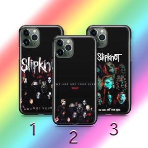 Slipknot 9 Phone Case Cover For Apple iPhone 11 12 13 14 15 16 PRO PLuS MiNI MAX Models American Heavy Metal Band Aggressive Music Chaos