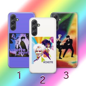 Roxette 6 Phone Case Cover For Samsung A13 A14 A15 A16 A25 A26 A33 A34 A35 A36 A53 A54 A55 A56 A72 A73 + More Modelss Swedish Pop Rock Duo