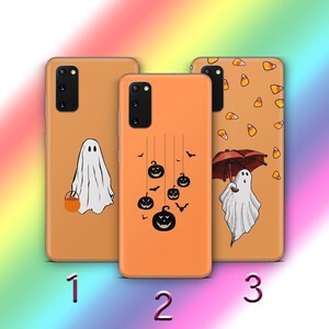 Halloween 2 Phone Case Cover For Samsung Galaxy S20 S21 S22 S23 S24 FE S25 Plus Ultra Models Spooky Trick Treat Pumpkin Skeleton 31 October