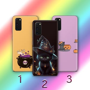 Halloween 9 Phone Case Cover For Samsung Galaxy S20 S21 S22 S23 S24 FE S25 Plus Ultra Models Spooky Trick Treat Pumpkin Skeleton 31 October