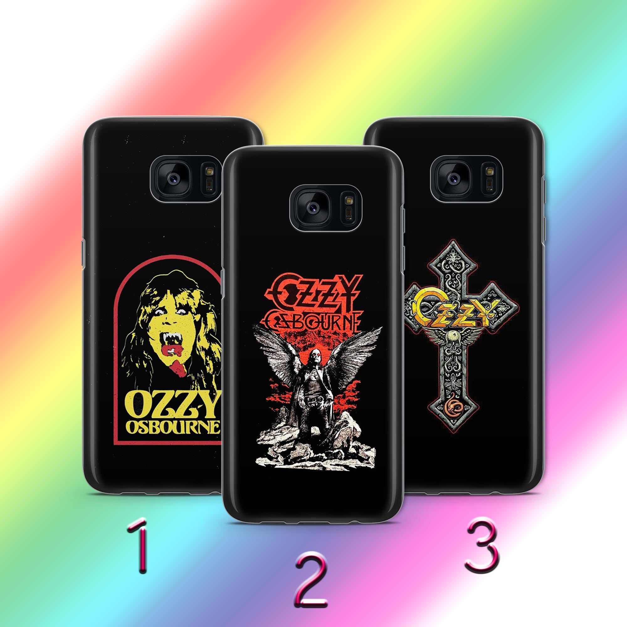 Ozzy Osbourne 5 Phone Case Cover For Samsung Galaxy S5 S6 S7 S8 S9 Edge Plus LTE NEO Model English Musician British Black Sabbath Singer Bat