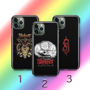 Slipknot 3 Phone Case Cover For Apple iPhone 11 12 13 14 15 16 PRO PLuS MiNI MAX Models American Heavy Metal Band Aggressive Music Chaos
