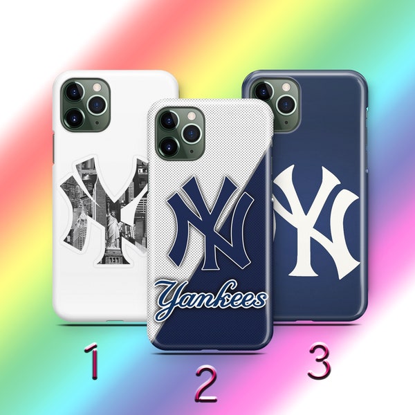 New York Yankees 4 Phone Case Cover For Apple iPhone 11 12 13 14 15 PRO PLuS MiNI MAX Models Popular Bat American Professional Baseball Team