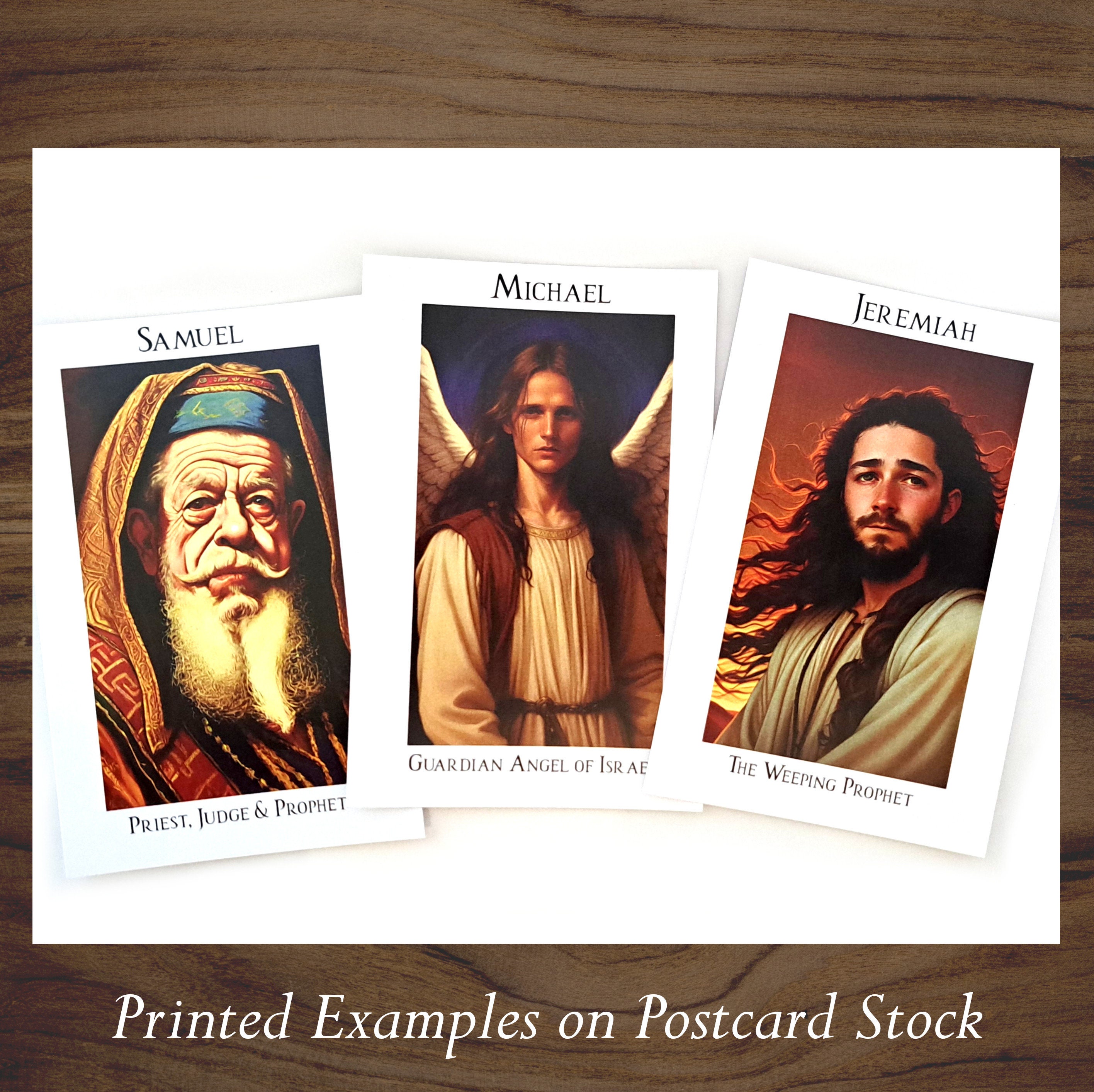 Old Testament Educational Cards Digital Download, 80-card Set, Bible ...