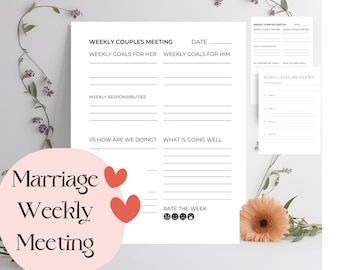 Couples Meeting Guide, Marriage Theropy, Couples Counseling, Marriage Meeting Guide, Godly Marriag,  Marriage Help Relationship Building