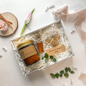 Pour envoyer un câlin, panier cadeau de remerciement, coffret cadeau pour soeur, nièce, collègue - cadeau de Noël douillet, cadeau pense à vous, coffret cadeau Hygge