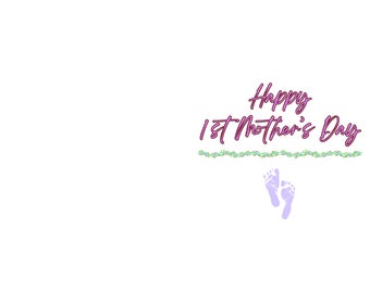 Happy 1st Mother's Day