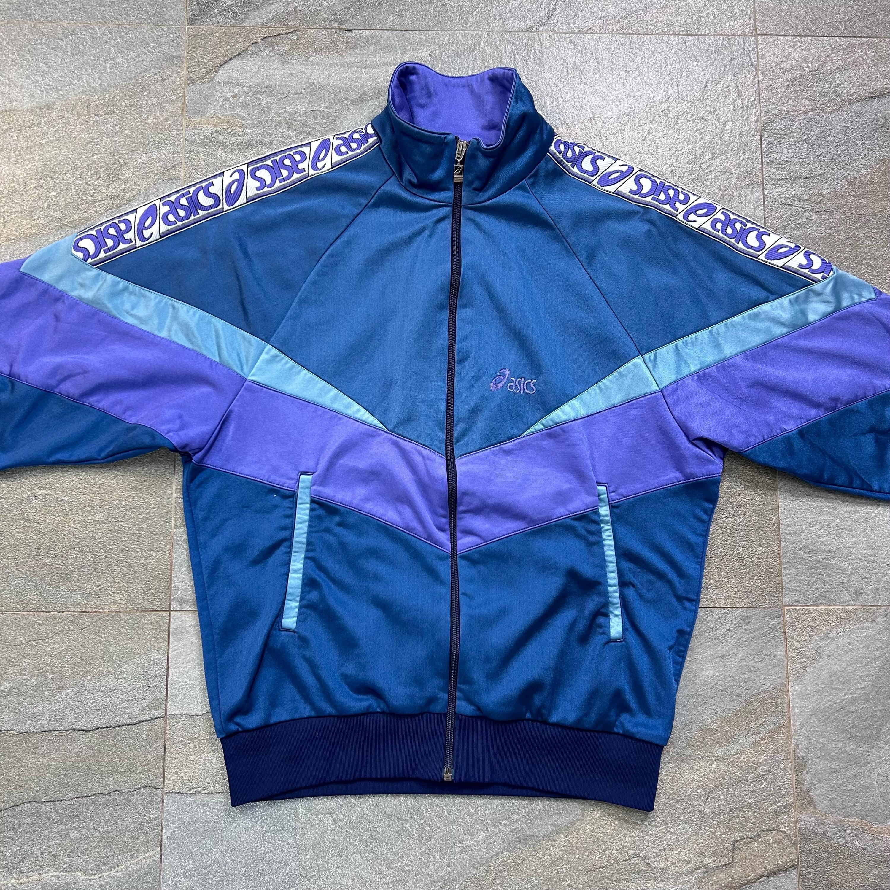 Track Jacket　asics　00s　Y2K Asics (S) Vintage Y2k Sports Jacket / Retro 2000s Tracksuit