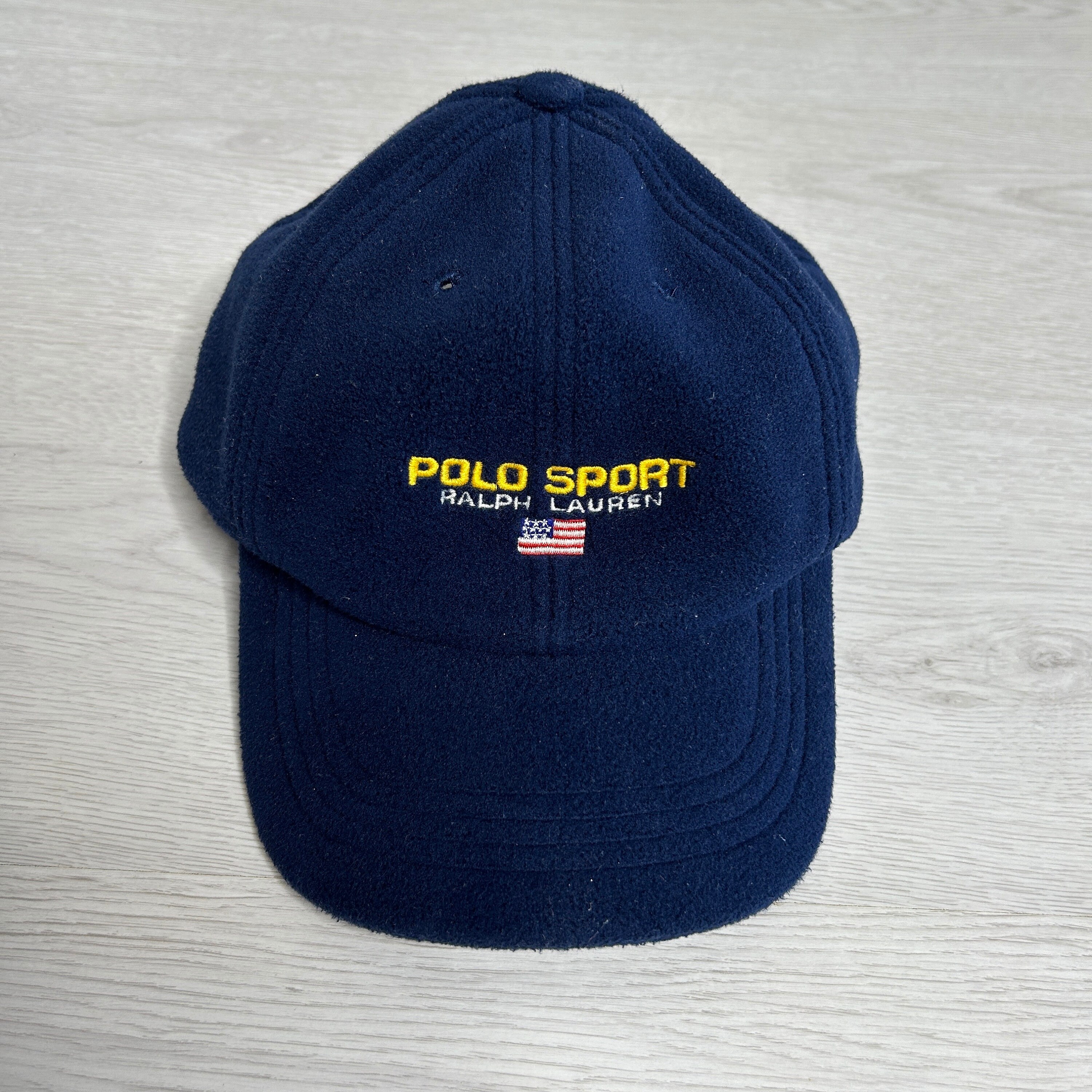 ★POLO RALPH LAUREN★ Logo Fleece Fit Ball Cap Grey MAPOHGS0 Genuine Polo Ralph Lauren Logo Fleece Fit Ball Cap Hat
