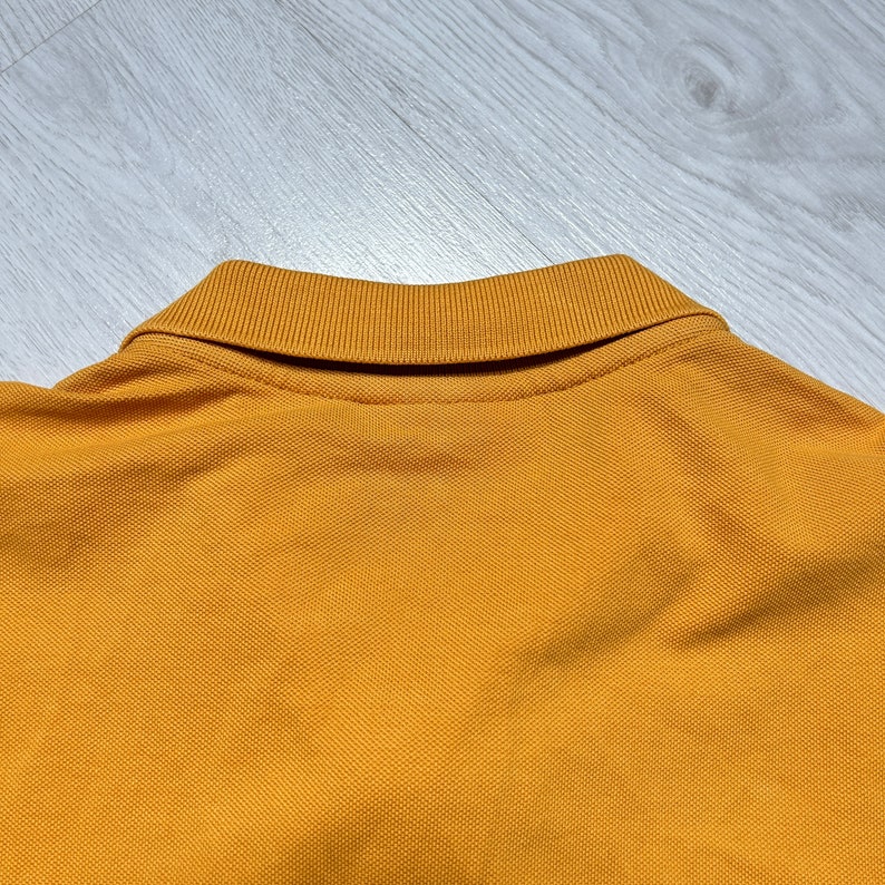 Lacoste L Vintage Poloshirt retro orange 80s 90s 00s Y2k Bild 7