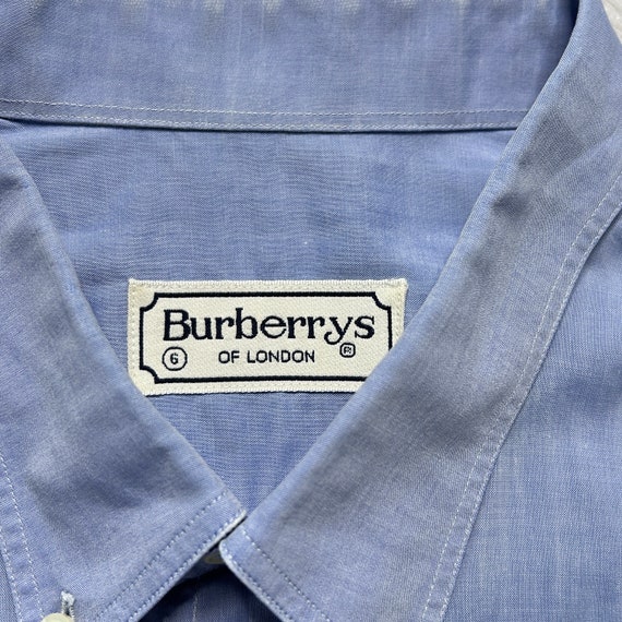 Burberry (XL) Men‘s vintage button-down summer sh… - image 3