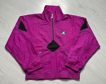 New Balance (S) Veste d’entraînement vintage des années 80 pour hommes sweat-shirt de sport coloré violet - rétro années 80 90 00 Y2K