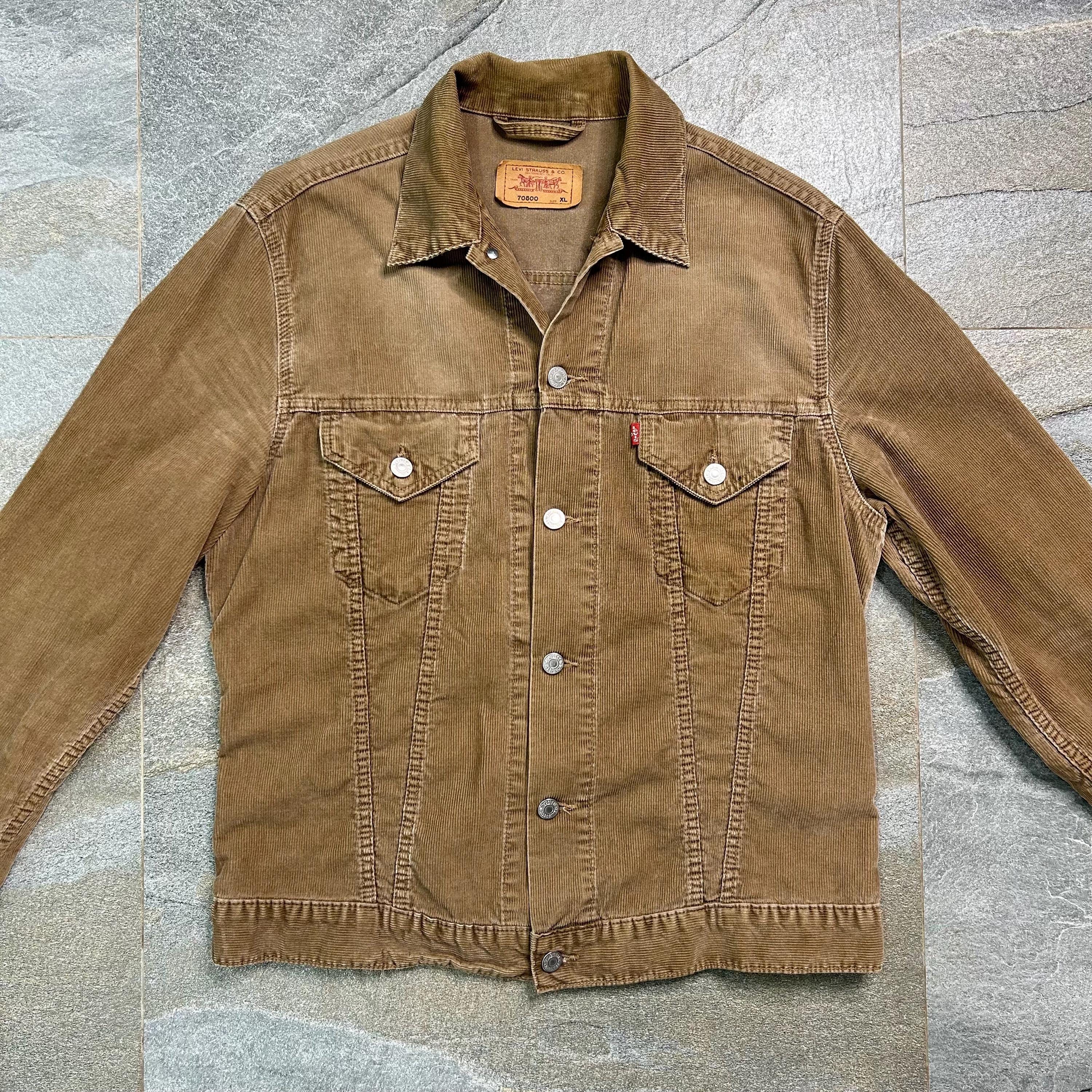 Corduroy Jacket Levis - Etsy