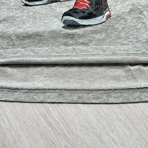 Nike (M) Vintage Basketball graphic t-Shirt 90s M… - image 5
