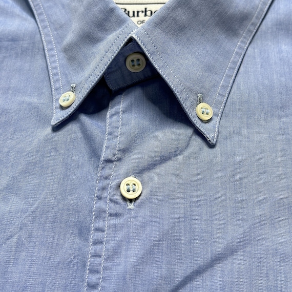Burberry (XL) Men‘s vintage button-down summer sh… - image 4