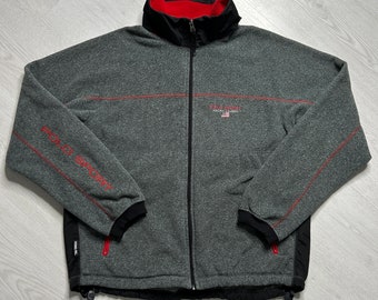 Polo Sport Ralph Lauren (L) Men‘s polar fleece zip-through sweatshirt vintage jacket - retro 80s 90s 00s y2k