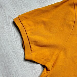 Lacoste L Vintage Poloshirt retro orange 80s 90s 00s Y2k Bild 6