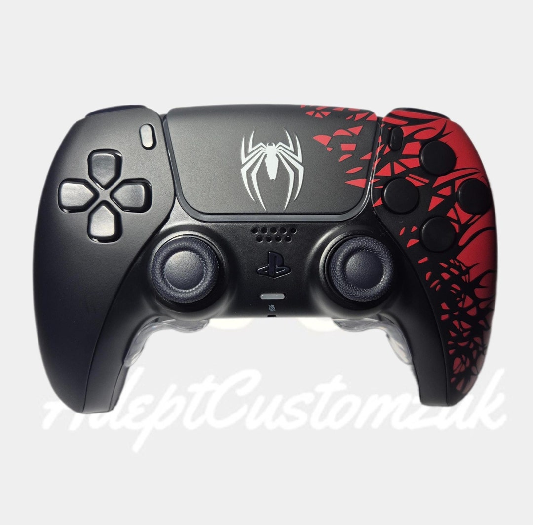 Custom “spider” PS5 Controller Mod Red N Black - Etsy