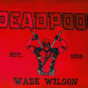 Deadpool Sweatshirt Nike Etsy