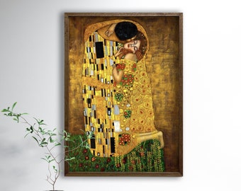 グスタフ・クリムト｜接吻 グスタフ・クリムト 「接吻」 | ArtPlus OnlineStore