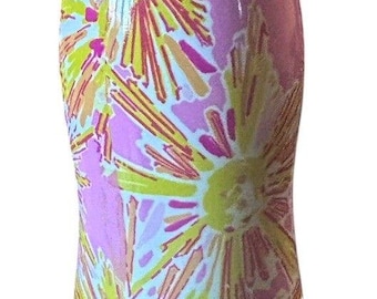 Lilly Pulitzer Squeeze The Day vattenflaska rostfritt stål 24 oz Be The Shine